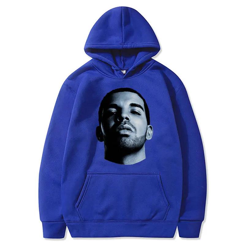 Rapper Drizzy Drake Graphic Men's Hoodies Oversized Vintage Gothic Sweatshirts Hip Hop Trendy Casual Fans Tracksuit Streetwear