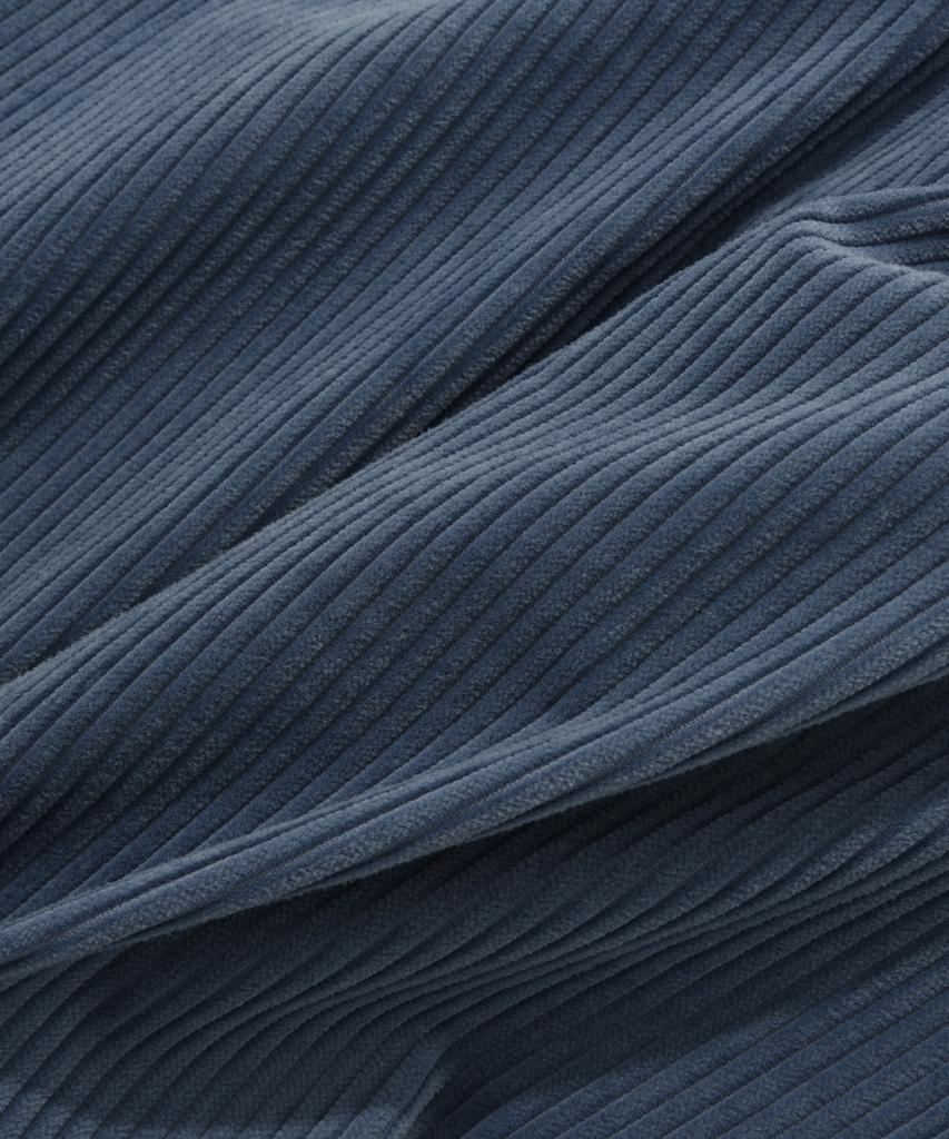 COVERNAT WOMAN Corduroy Wide Pants Blue
