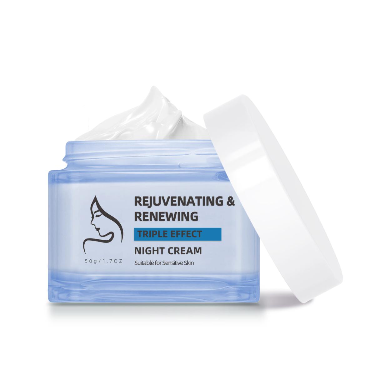 

Ночной крем тройного действия 50 г – Увлажняющий ночной крем с пептидами коллагена против морщин