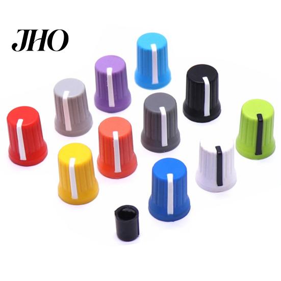 Rotary Knobs 5Pcs Universal EQ Knob Replacement Wear Resistant Caps Mini Size Simple Installation Equalizer Potentiometer Fader Wear-resistant