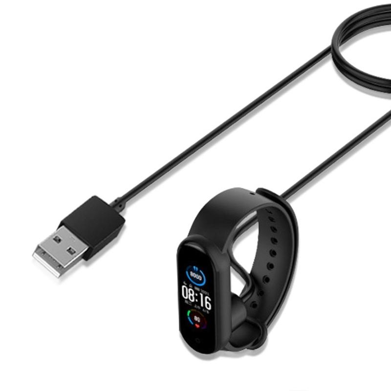55cm USB Charger Cable for MiBand 5 6 7 Magnetic Charging Adapter Wire Cord For Miband 6 7 Wristband Bracelet Charge