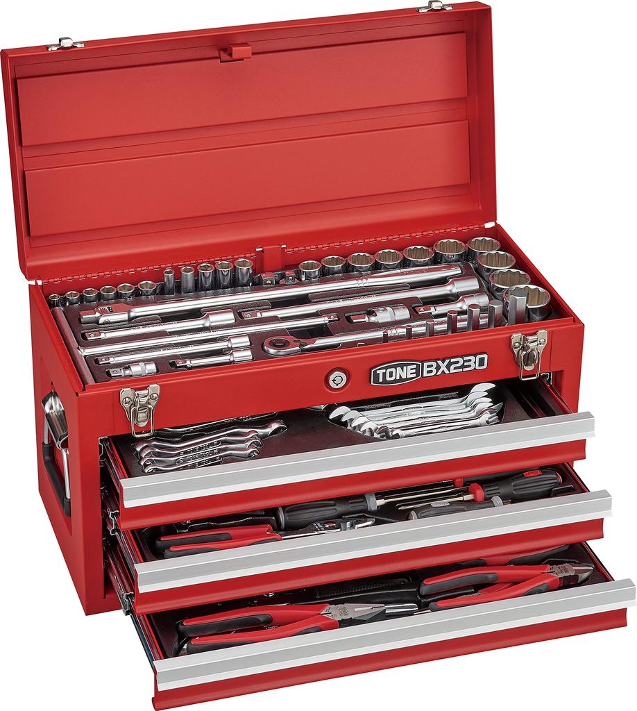 TONE Tool Set TSX950 Drive Red Contents 86 items 9.5&12.7mm (3/8"&1/2")
