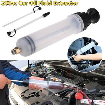 200cc Car Oil Fluid Extractor Automobile Fuel Extraction Filling Syringe Hand Pump