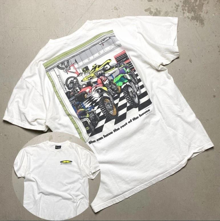 

Vintage 1997 Xtreme Racing Motocross T-shirt Cotton Unisex Size S-3XL 3XL