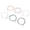 6Pcs Guitar String Copper Alloy Rust Proof Easy Playing Multicolour Professional Acoustic Guitar String