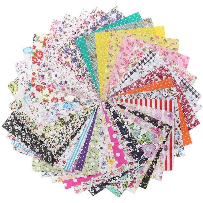 30STÜCK 10x10 cm Stoff Bündel Stash Baumwolle Patchwork Nähen Quilten Gewebe Neu 30STÜCK 10x10 cm Stoff Bündel Stash Baumwolle Patchwork Nähen Quilten Gewebe Neu