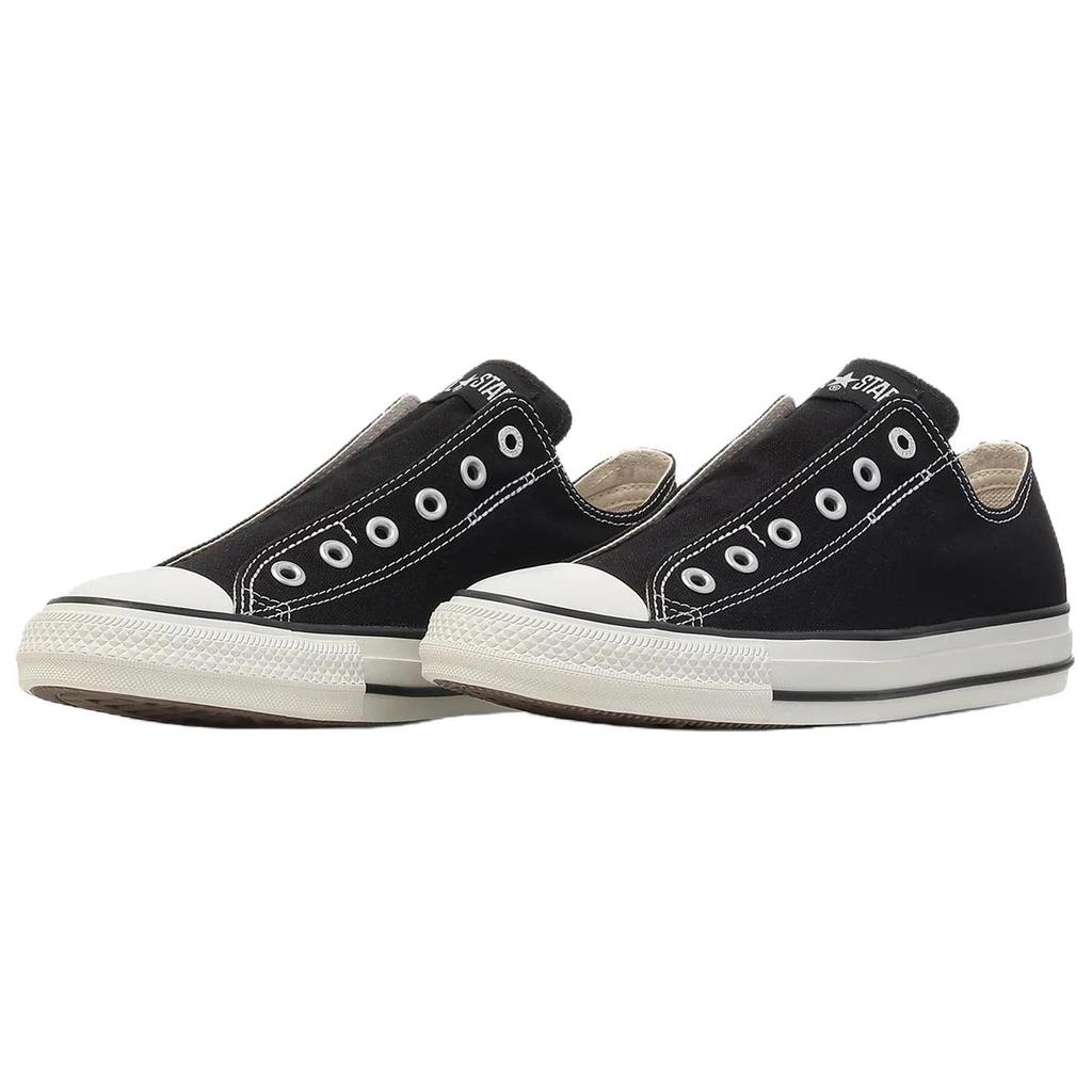 Converse All Star Slip On Ox Comfortable Fit Canvas Shoes Unisex Sneakers Black 31318890