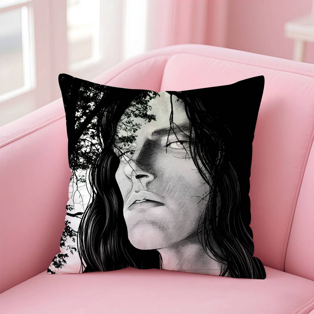 T-Type O Negative Rock P-Peter Steele Pillow Case Custom Printed Brushed Fleece Pillow, Baby Skin-Touch, Eco-Friendly Dye-Sublim