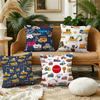 Transportation Cars Truck Cushion Cover Pillow Case Plush Fabric Soft Double Sided Print Sofa Cushion Cover Throw Pillow Covers