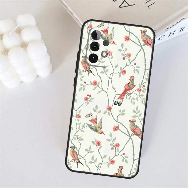 Birds Flock For Samsung Galaxy A55 A35 A15 A36 A56 A26 A16 A22 A32 A52 A54 A34 A53 A33 A13 A06 A05 Case