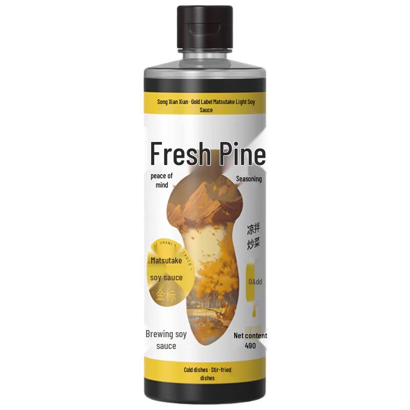 Song Xian Xian Gold Label Matsutake Mushroom Light Soy Sauce