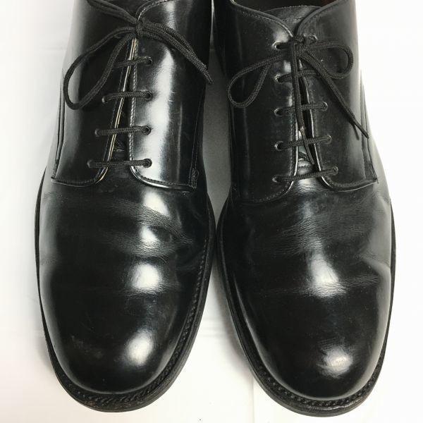 1982 INTERNATIONAL SHOE CO. U.S. Navy Service Shoes Black size 9.5B Men's(USED)