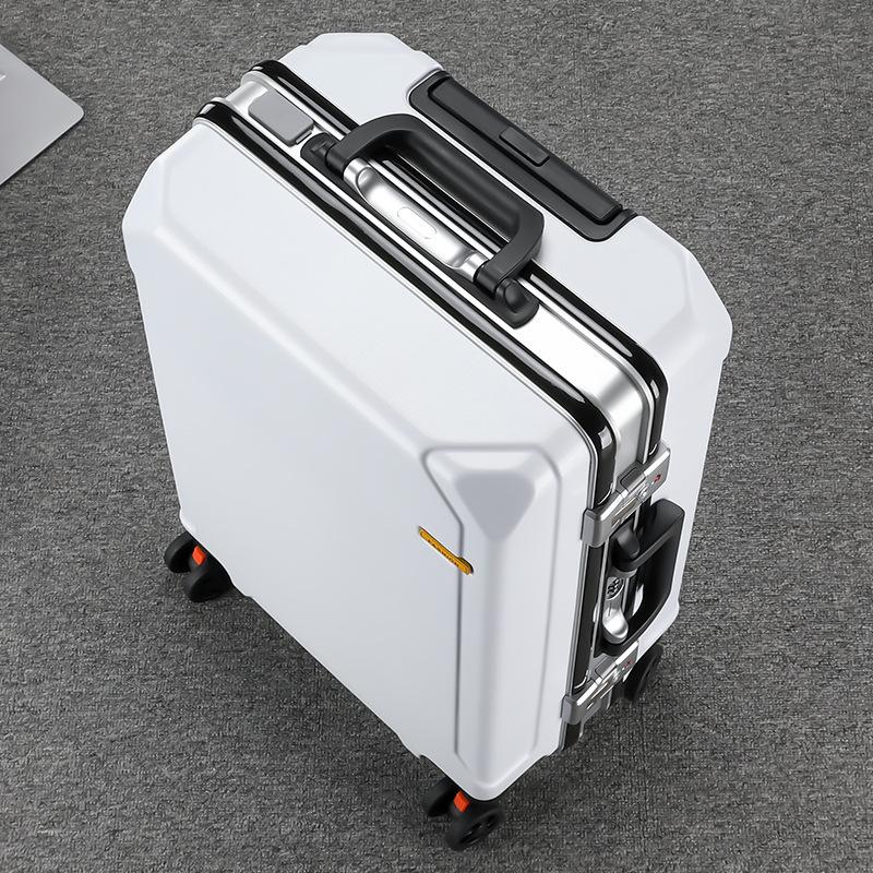 High-End 22” Travel Suitcase: Sit-On Design, 20” Carry-On for Men, Women, College Students, Business, and Large Capacity 26” Trolley Case