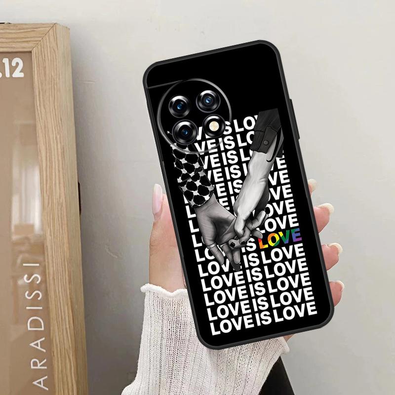 

Gay Lesbian LGBT Rainbow Pride Case For OnePlus 10T 10R 12R 9R 8T 12 11 9 10 Pro Nord CE 2 3 Lite CE4 2T N10 N20 N30 Cover OnePlus Nord CE4