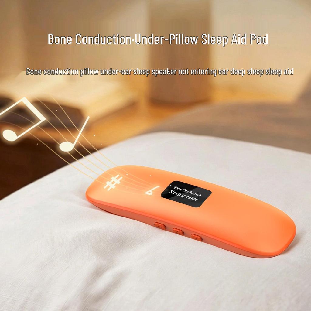 2025 Altoparlante ad Conduzione Ossea Sotto-Cuscino per Aiuto al Sonno con Slot per Scheda