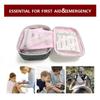 Leere Mini Haushalts Erste-Hilfe-Tasche Reise Tragbare Medizin-Verpackung Notfall-Kit-Taschen Medizin-Aufbewahrungstasche Kleiner Organizer