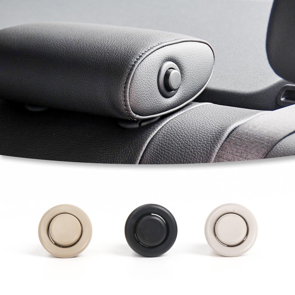 For BMW 5 Series Car Rear Seat Headrest Button Cover Adjustment Switch F10 F18 E90 Seat Accessories 52207251368