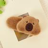 Turtle Capybara Shark Clip Plush Large Intestine Hair Rope Large Hair Loop  Daily