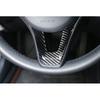 Steering Wheel Sheet Cover Trim Fit For Benz V-Class 2017- Real Carbon Fiber