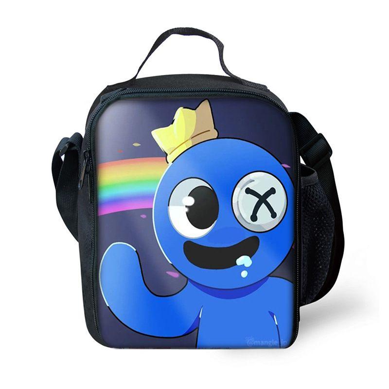 Roblox Rainbow Friends Isolierte Lunchtasche für Kinder Wasserdicht und mit großer Kapazität