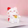 Cute Cat and Little Lucky Pig Figurines, Couple Resin Ornaments, Desktop Decorations, Girls' Gifts