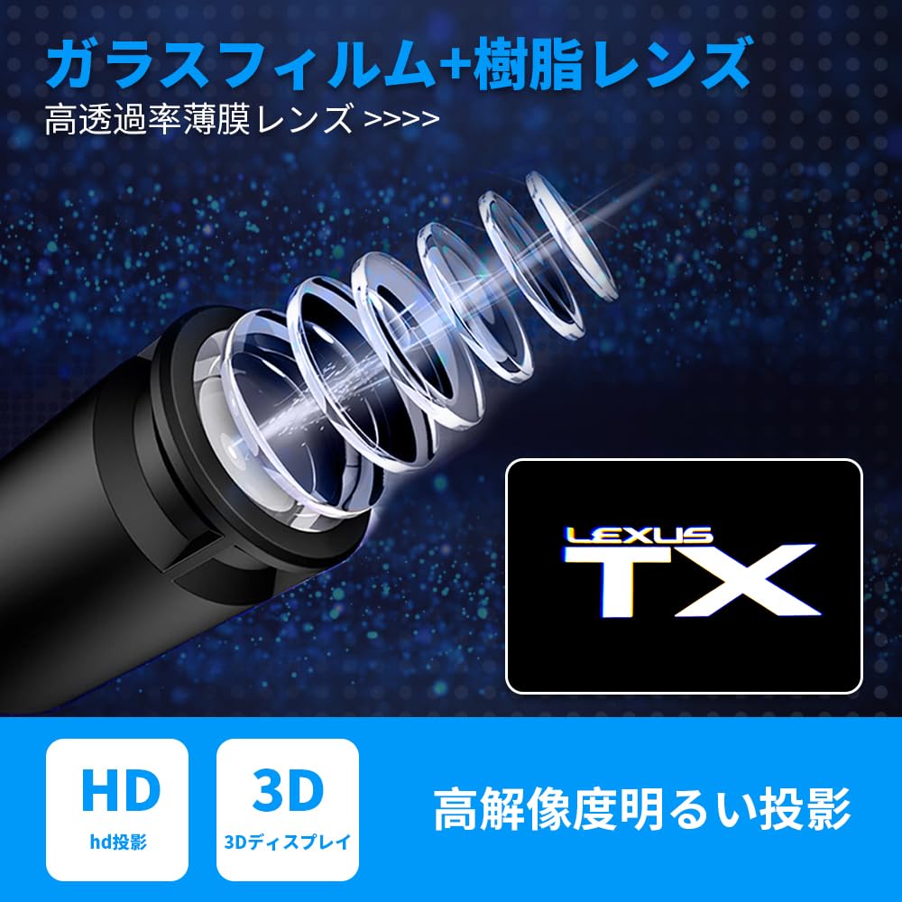 Lexus Laser Logo Licht Tür Willkommenslicht Lexus Tür-Etikett