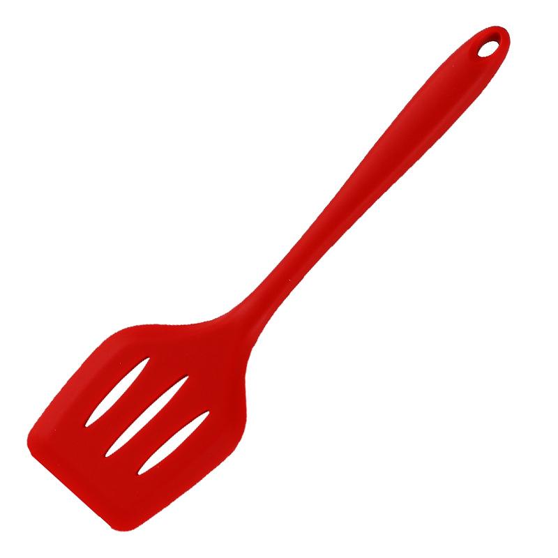 Kitchen tools food silicone shovel all-inclusive large silicone leak shovel non-stick pot silicone shovel