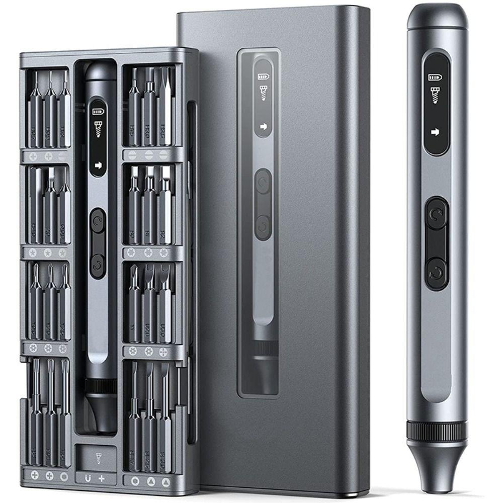 

с 48 магнитными битами набор электрической отвертки тихий звук набор мощной отвертки 50-in-1