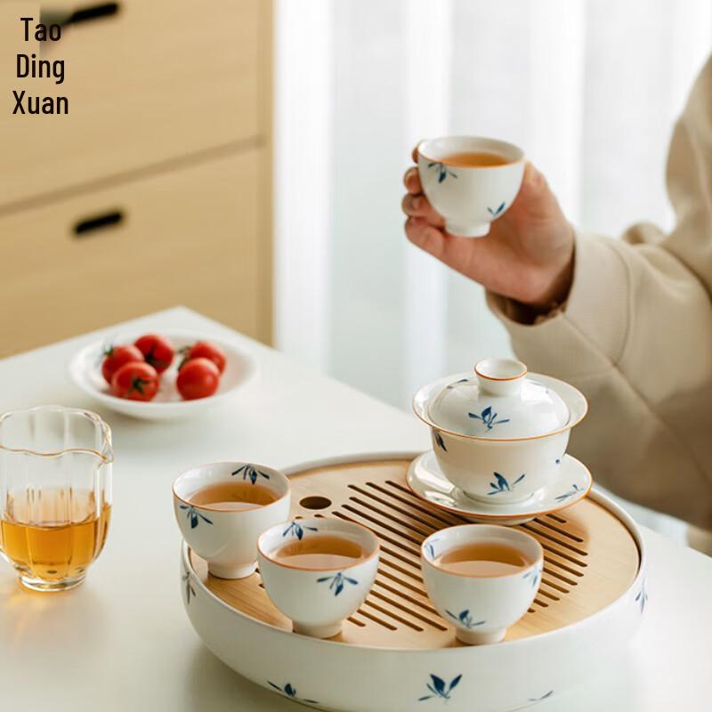 Tao Ding Xuan Butterfly Orchid Kung Fu Tea Set