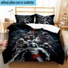 1PC Assass Warrior 3pcs Bedding,Including 1pc Duvet Cover And 2pcs Pillowcases Perfect for Christmas,Ideal for Bedroom, Dormitory
