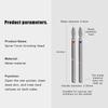 1Pcs Flame Tornado Nail Drill Bits 3/32" Diamond Milling Cutter For Manicare Rotary Nail Bit Cuticle Clean Burr Nail Tool