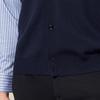 Antonio Herren 100% Merinowolle Gestrickte V-Ausschnitt Strickweste