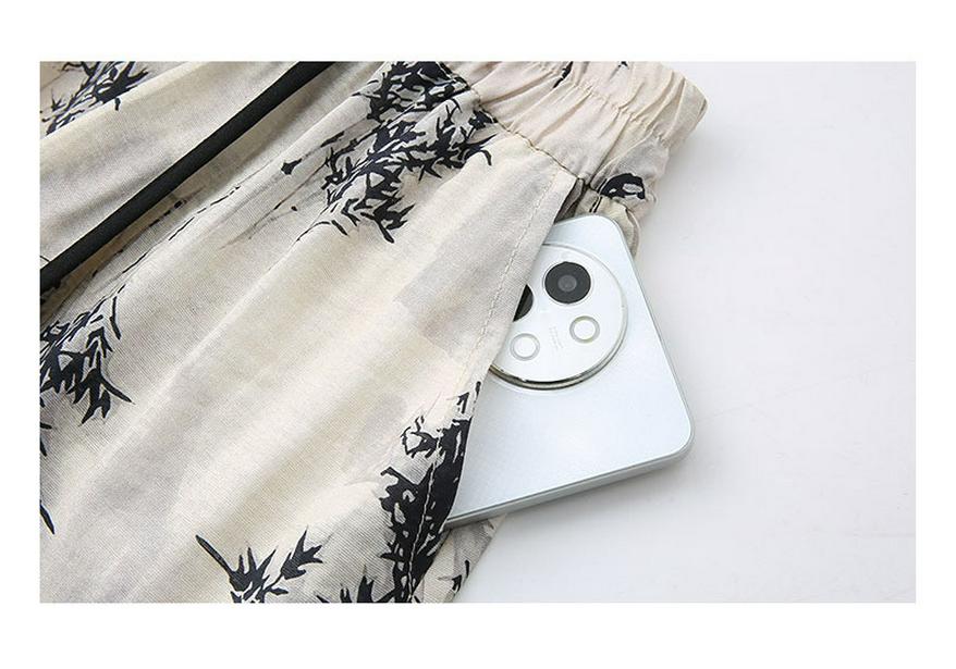 Elegant Summer 2026 Midi Skirt and Short-Sleeved T-Shirt Set for Middle-Aged and Elderly Women