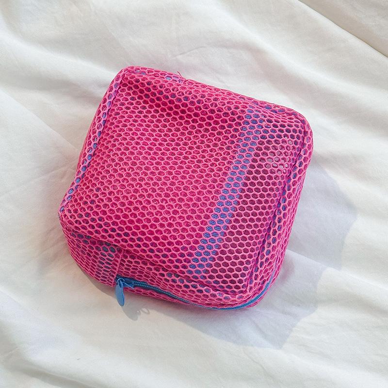 Women s Large Capacity Travel Makeup & Toiletry Mesh Bag - Dopamine Tofu Design