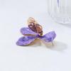 Elegant Flower Studs Earrings Fashion Ear Pendant Flower Ear Jewelry Waterproof Ear Studs Alloy Texture for Daily Party