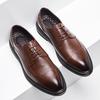 High-end Men's Leather Shoes Trend Dress Shoes for Men Oxfords Luxury Bridegroom Wedding Party Shoes Male Suit Oxford Footwear