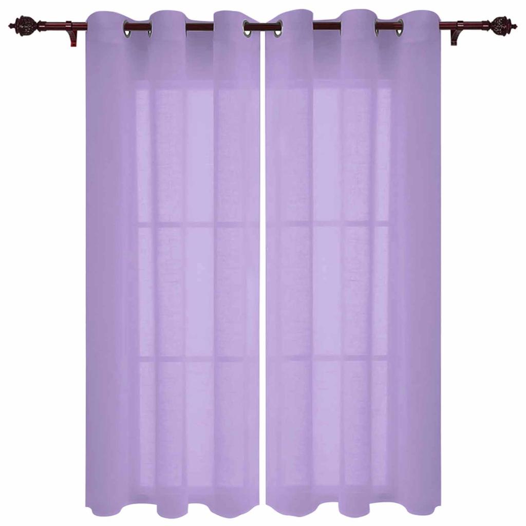 Tende tinta unita color lavanda viola per camera da letto soggiorno tende cucina cameretta bambini tenda finestra arredamento moderno per la casa