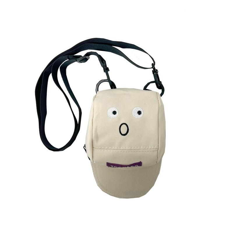 Childrens Bag Crossbody With Letter Hat Design Mini Bag Breathable Clothing