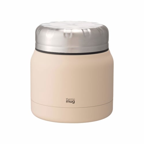 Thermo Mug (TNK1830A) Insulated Lunch Jar/Mini Tank, 300ml, Ivory, Double-Layered Vacuum Wall
