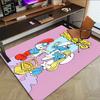 1pc Smurfs Mystery Carpet for Playroom Bedroom Living Room Sofa Home Decor,kids Game Area Rug Non-slip Floor Mat Y72396