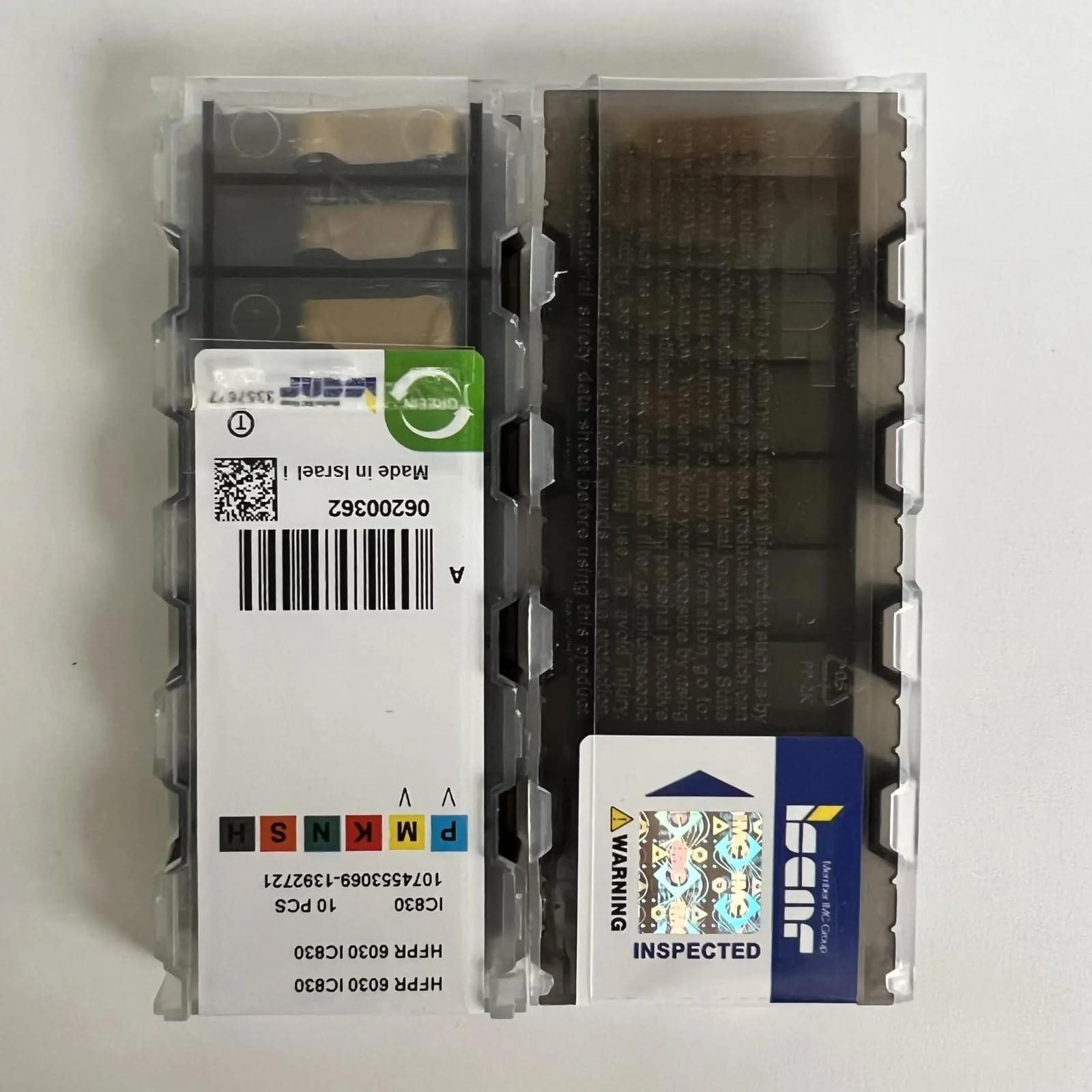 

ISCAR / HFPR6030 IC830 /Industrial indexable Carbide Inserts 10 PCS