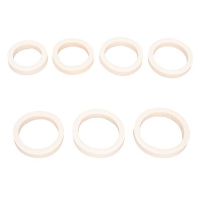 8 Stück Fahrräder Vorderradgabel Schwammringe Öldichtung Schwamm Schaumringe Schaumstoff Absorptions Dichtungsringe Geeignet für Fahrräder Vorderradgabel