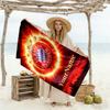 Bayern Munich Personalized Name Beach Towel High Absorbency & Quick-Dry Perfect for Traveling Yoga Camping and Swimming