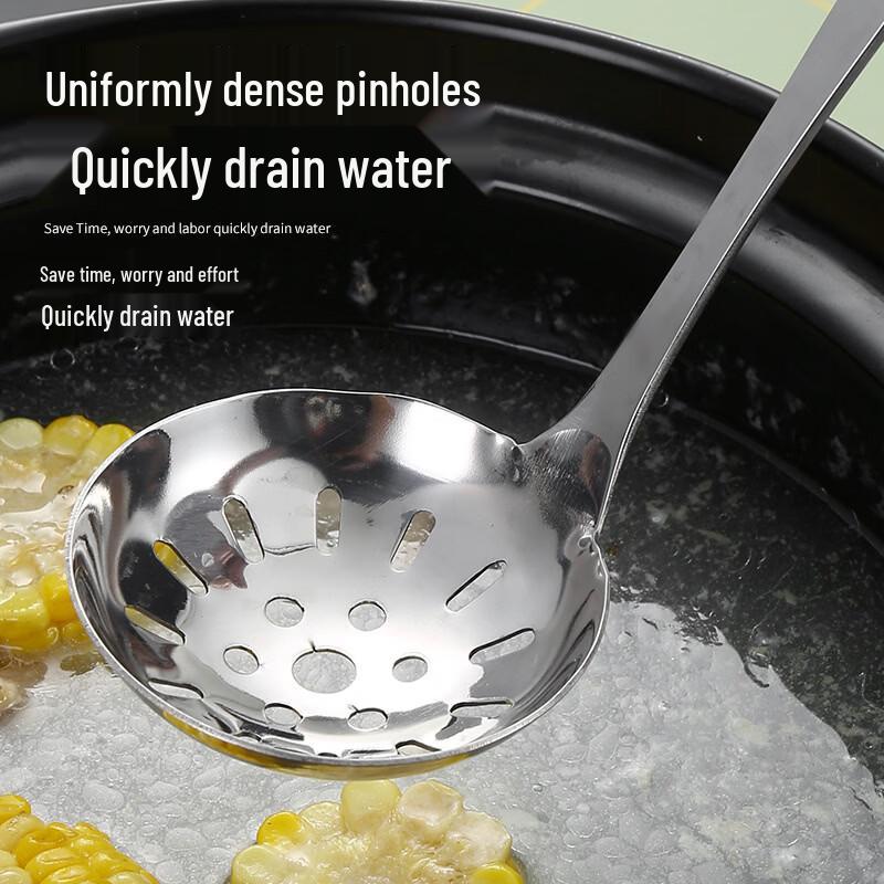 Cmaos Long-Handle Soup Ladle and Strainer Set