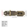 10Pcs Cabinet Box Locks Spring Loaded Latch Catch Toggle Stainless Steel Mini Spring Loaded Buckle Latch For Luggage Wooden Case
