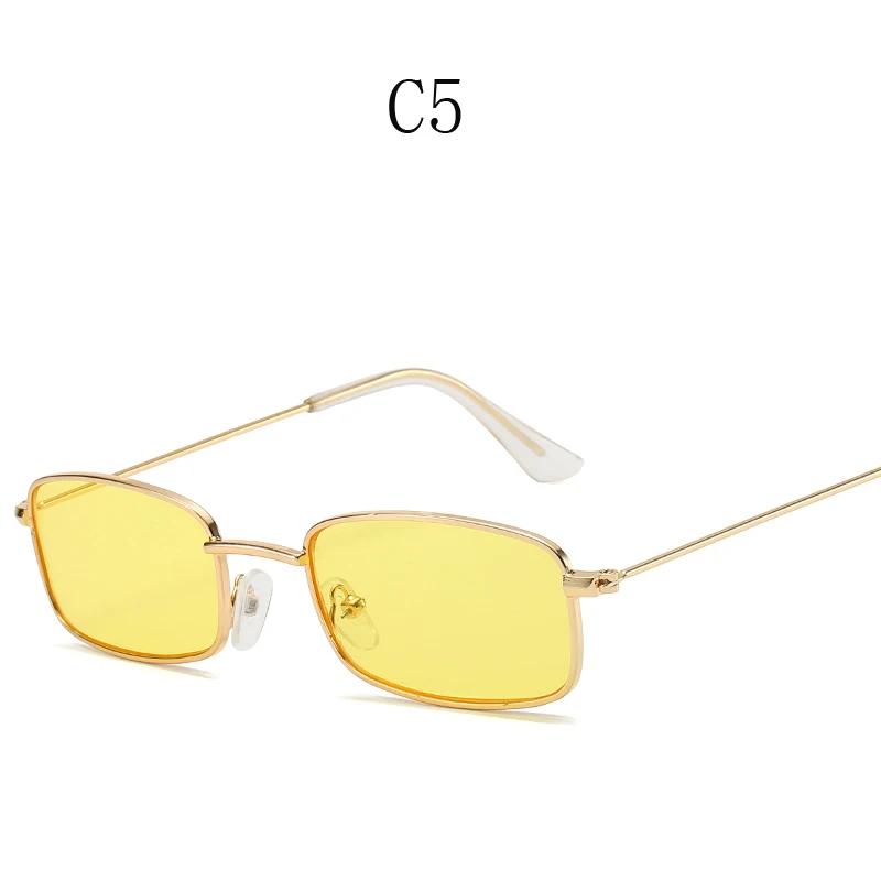 Candy Color Vintege Metal Cat Eye Sunglasses UV400 Female Summer Street Eyewear for Women Korea Style Gafas De Sol