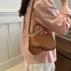 Chic Vintage Style Small Square Bag Modern Design Casual Shoulder Bag For Daily Use