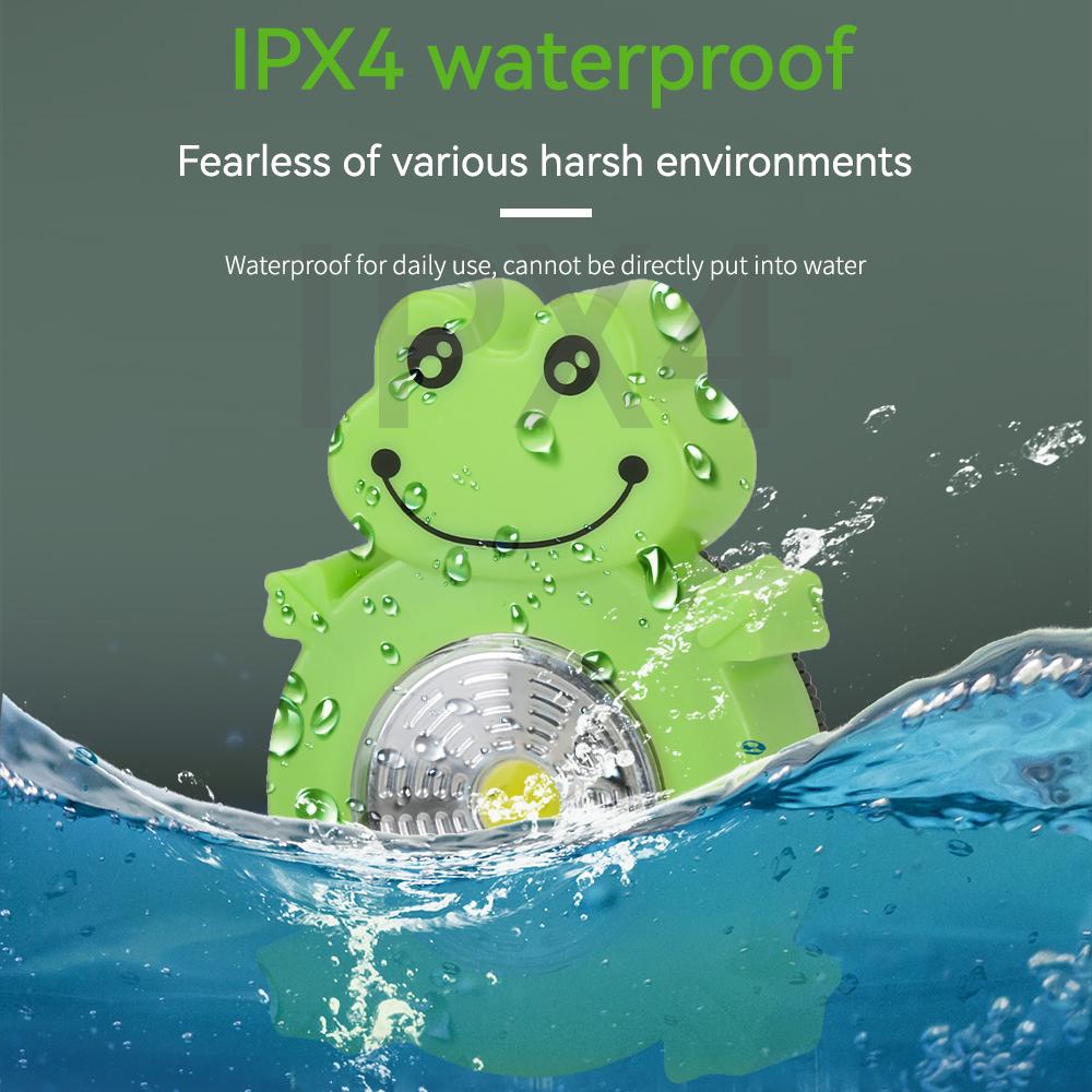 Mini Frog Shape COB Touch Light Children Bedroom Staircase Cabinet Wall Lamp External Battery Living Children Room Night Light