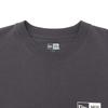 NEW ERA Oversized Cotton Box Logo Graphite White S T-Shirt