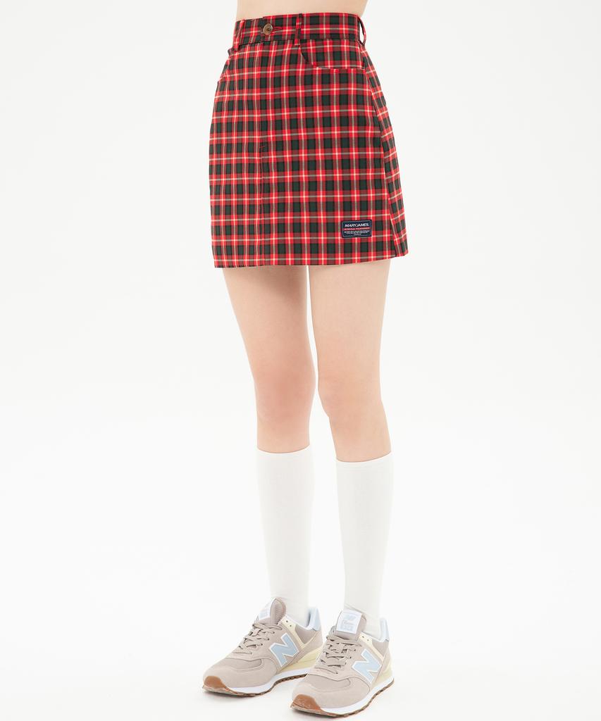 MARYJAMES (W) Lydia Skirt - Red